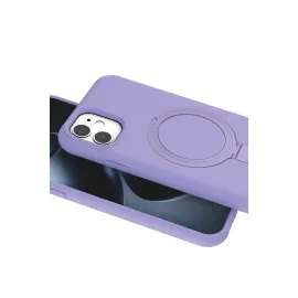 Newface Apple iPhone 11 Regal Magsafe Standlı Kapak - Lila