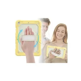 Newface Ipad 10.2 (7.nesil) Kılıf Strap New Tablet Kapak - Sarı