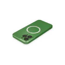 Newface Iphone 13 Pro Kılıf Jack Magneticsafe Lens Silikon - Yeşil