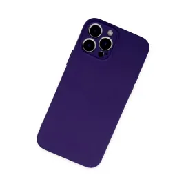 Newface Iphone 13 Pro Kılıf Nano Içi Kadife Silikon - Mor