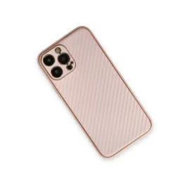 Newface Iphone 13 Pro Max Kılıf Coco Karbon Silikon - Pembe