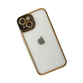 Newface Iphone 14 Plus Kılıf Liva Lens Silikon - Siyah