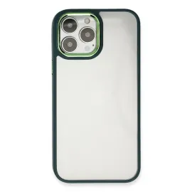 Newface Iphone 14 Pro Kılıf Dora Kapak - Haki Yeşil