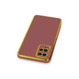 Newface Oppo A54 4G Kılıf Volet Silikon - Kırmızı