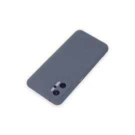 Newface Realme 9I 4G Kılıf Nano Içi Kadife Silikon - Gri