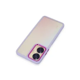Newface Realme C55 Kılıf Dora Kapak - Lila