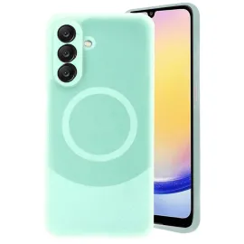 Newface Samsung A56 Kılıf Maya Karbon Kapak - Su Yeşili