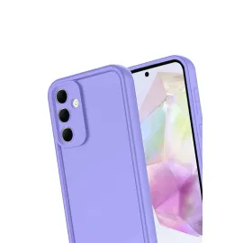 Newface Samsung Galaxy A17 5G Viera Silikon - Lila