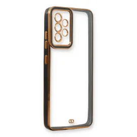 Newface Samsung Galaxy A73 5G Kılıf Liva Lens Silikon - Siyah