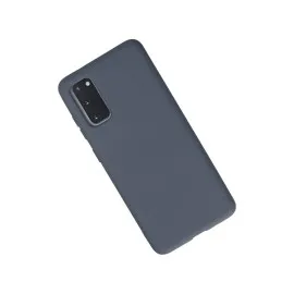 Newface Samsung Galaxy S20 Kılıf Nano Içi Kadife Silikon - Gri