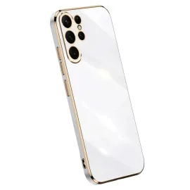 Newface Samsung Galaxy S25 Ultra Kılıf Volet Silikon - Beyaz