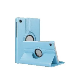 Newface Samsung Galaxy Tab A11 360 Tablet Deri Kılıf - Turkuaz