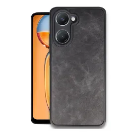 Newface Vivo Y18 Kılıf Aras Deri Kapak - Siyah