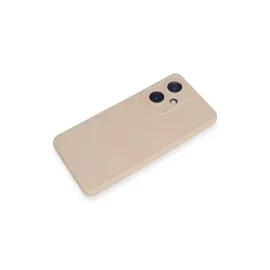 Newface Vivo Y27 Kılıf Nano Içi Kadife Silikon - Pudra