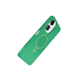 Newface Xiaomi Redmi 13C Regal Magsafe Standlı Kapak - Yeşil