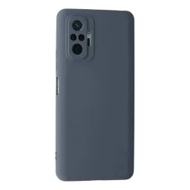 Newface Xiaomi Redmi Note 10 Pro Kılıf Nano Içi Kadife Silikon - Gri