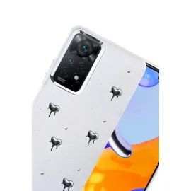 Newface Xiaomi Redmi Note 11 Pro Fiyonk Desenli Kapak - Desen 1