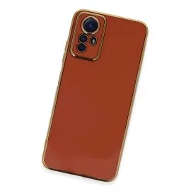 Newface Xiaomi Redmi Note 12S Kılıf Volet Silikon - Kırmızı