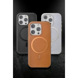 Venco Iphone 16 Pro Puskas Magsafe Kapak - Titan Gri