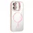 Joko Apple Iphone 17 Remim Lensli Magsafe Standlı Kapak - Pembe