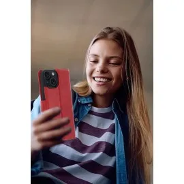 Newface Apple Iphone 15 Trend S Plus Kapaklı Kılıf - Yeşil