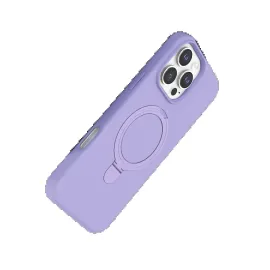 Newface Apple Iphone 16 Pro Max Regal Magsafe Standlı Kapak - Lila
