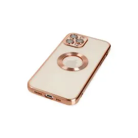 Newface Iphone 12 Pro Kılıf Slot Silikon - Rose Gold