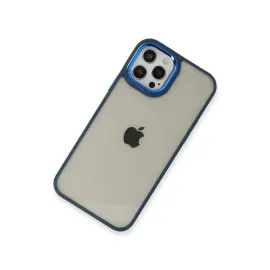 Newface Iphone 12 Pro Max Kılıf Dora Kapak - Mavi