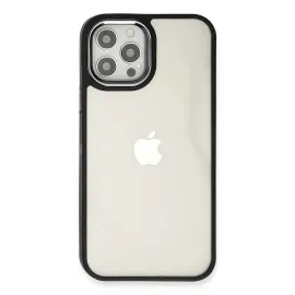 Newface Iphone 12 Pro Max Kılıf Dora Kapak - Siyah