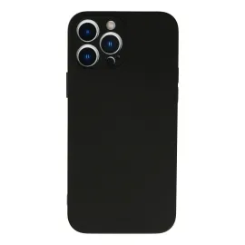 Newface Iphone 13 Pro Kılıf Nano Içi Kadife Silikon - Siyah