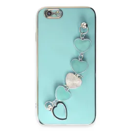 Newface Iphone 6 Kılıf Esila Silikon - Su Yeşili