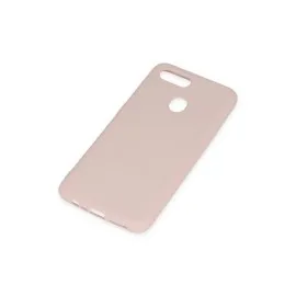 Newface Oppo A12 Kılıf Nano Içi Kadife  Silikon - Pudra