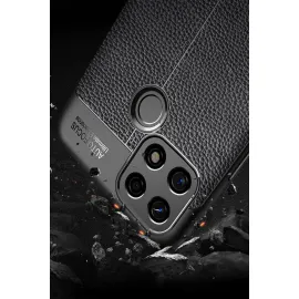 Newface Oppo A15 Kılıf Auto Focus Kapak - Kırmızı