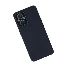 Newface Oppo A96 Kılıf Lansman Glass Kapak - Lacivert