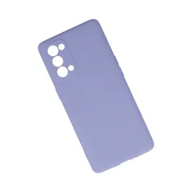 Newface Oppo Reno 5 Pro Kılıf Nano Içi Kadife Silikon - Lila