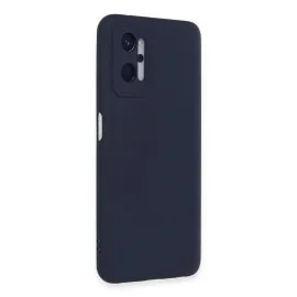 Newface Realme 9I 4G Kılıf Nano Içi Kadife Silikon - Lacivert