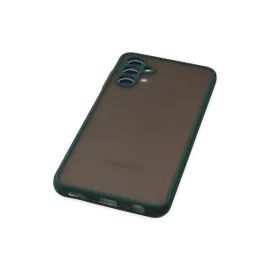 Newface Samsung Galaxy A04S Kılıf Montreal Silikon Kapak - Yeşil