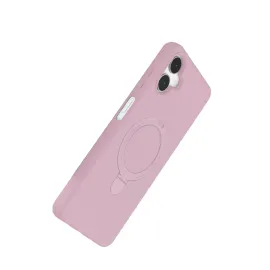 Newface Samsung Galaxy A06 Regal Magsafe Standlı Kapak - Açık Pembe