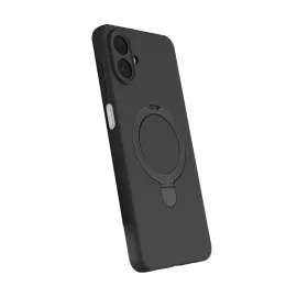 Newface Samsung Galaxy A07 4G Regal Magsafe Standlı Kapak - Siyah