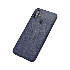 Newface Samsung Galaxy A11 Kılıf Auto Focus Kapak - Lacivert