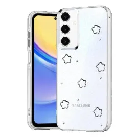 Newface Samsung Galaxy A14 4G Fiyonk Desenli Kapak - Desen 8