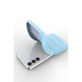 Newface Samsung Galaxy M34 5G Kılıf Optimum Silikon - Sky Blue