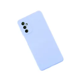 Newface Samsung Galaxy M52 5G Kılıf Nano Içi Kadife Silikon - Lila