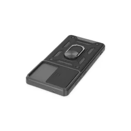 Newface Samsung Galaxy S20 Fe Kılıf Pars Lens Yüzüklü Silikon - Siyah