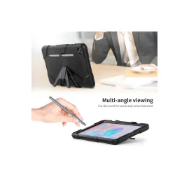 Newface Samsung Galaxy T500 Tab A7 10.4 Kılıf Griffin Tablet Kapak - Siyah