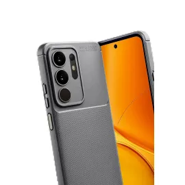 Newface Vivo Y29 4G Auto Focus Karbon Kapak - Gri