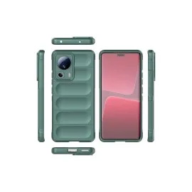 Newface Xiaomi Mi 13 Lite Kılıf Optimum Silikon - Koyu Yeşil