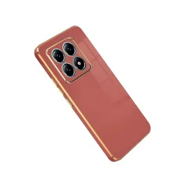 Newface Xiaomi Mi 14T Pro Volet Silikon - Kırmızı