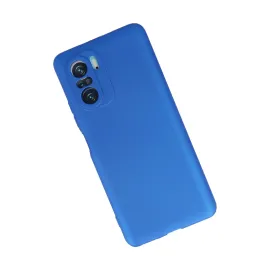Newface Xiaomi Poco F3 Kılıf First Silikon - Mavi