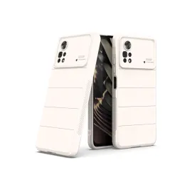 Newface Xiaomi Poco X4 Pro 5G Kılıf Optimum Silikon - Krem